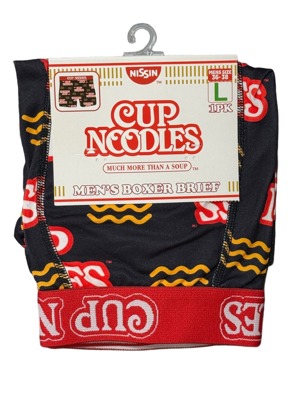 Mens Nissin Cup Noodles Licensed Boxer Briefs - Size Large - NWT